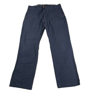 Caterpillar Cat Flex Waistband Utility Pants Mens 36x32 Navy Stretch Workwear